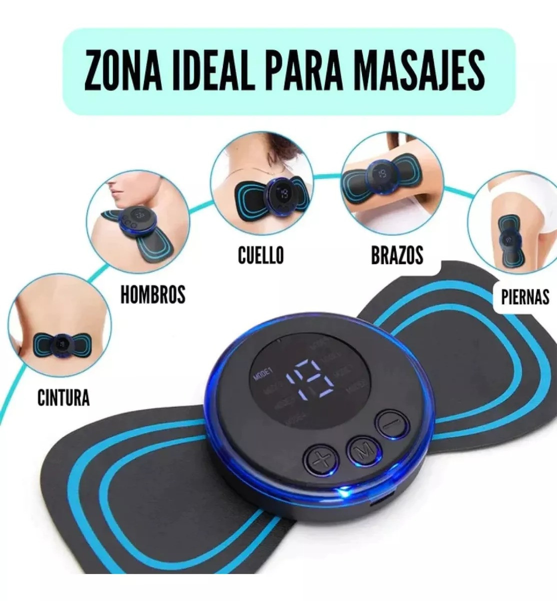 Miniatura 2 de Mini Parche Masajeador Corporal Electric